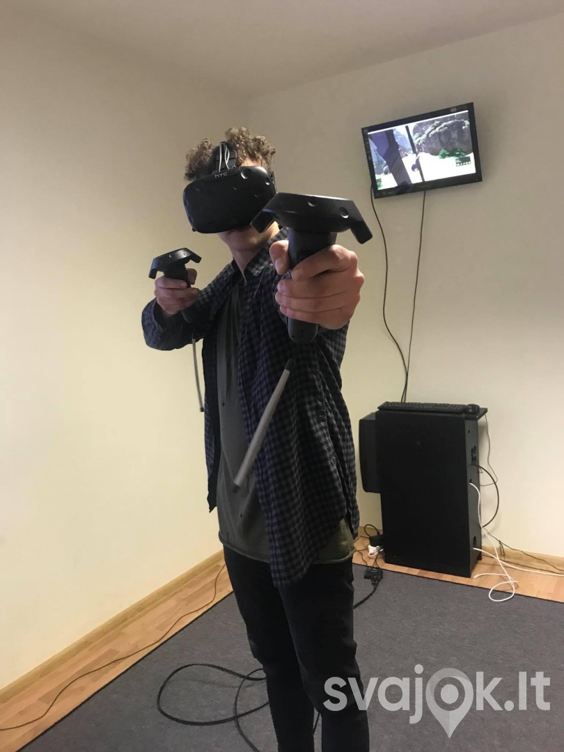 Apsilankymas virtualios realybės kambaryje 2