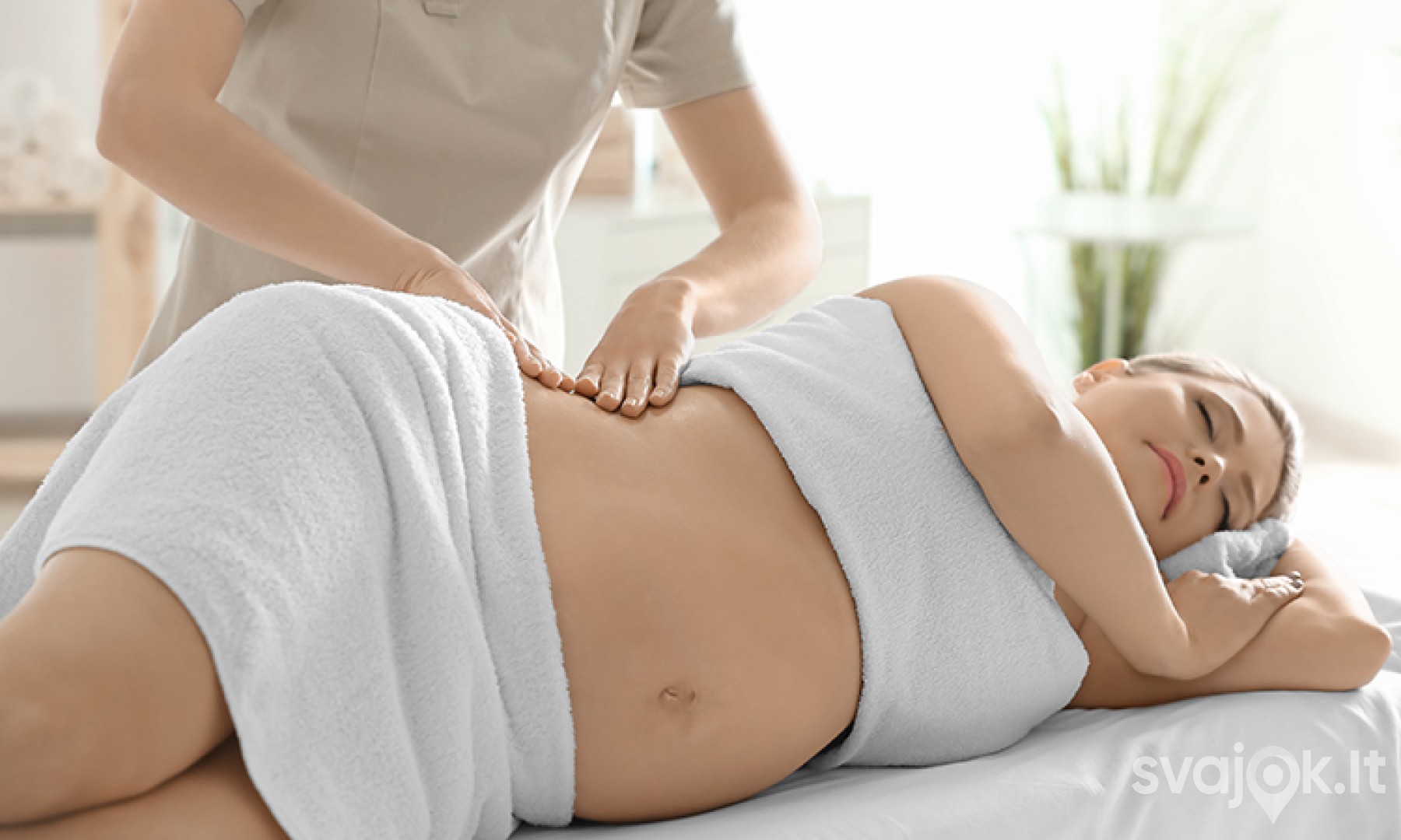 SPA terapija nėščioms: pilingas ir viso kūno masažas 1