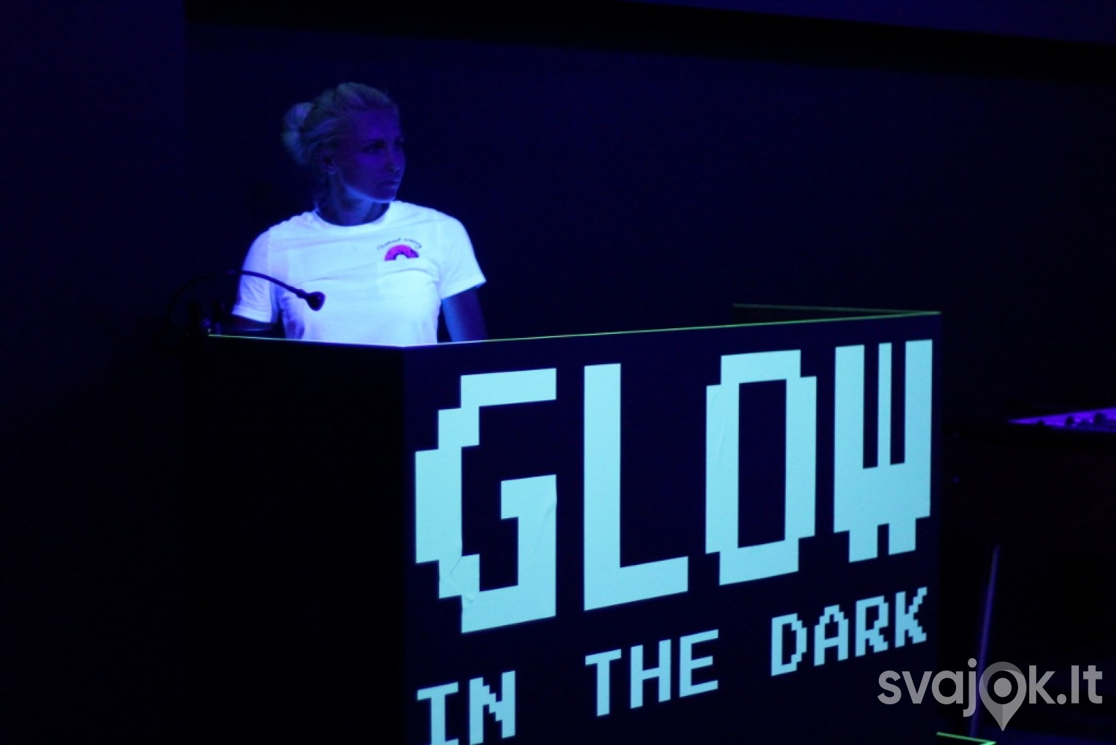 ,,Glow in the dark" erdvė Tavo šventei 2