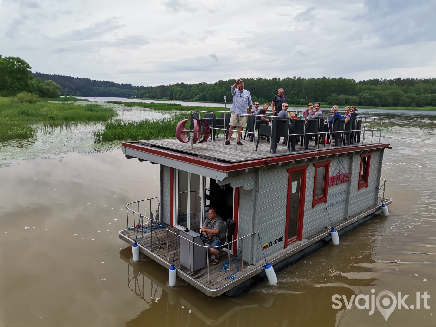 Pramoginių laivų nuoma kelionei Nemunu, Verkne 2