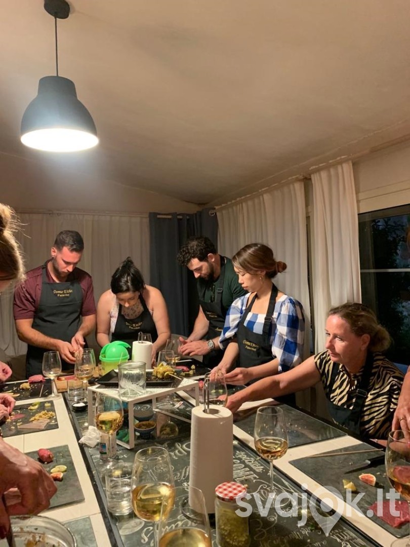 Kulinarijos pamoka su italų šefu Jūsų namuose! 1