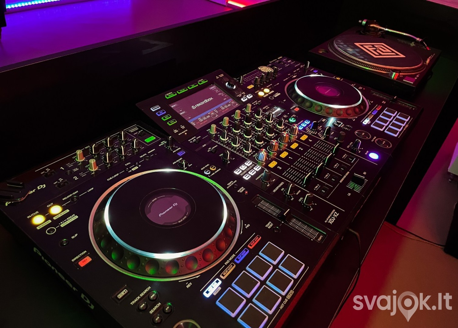 Profesionali DJ pamoka Kaune 2