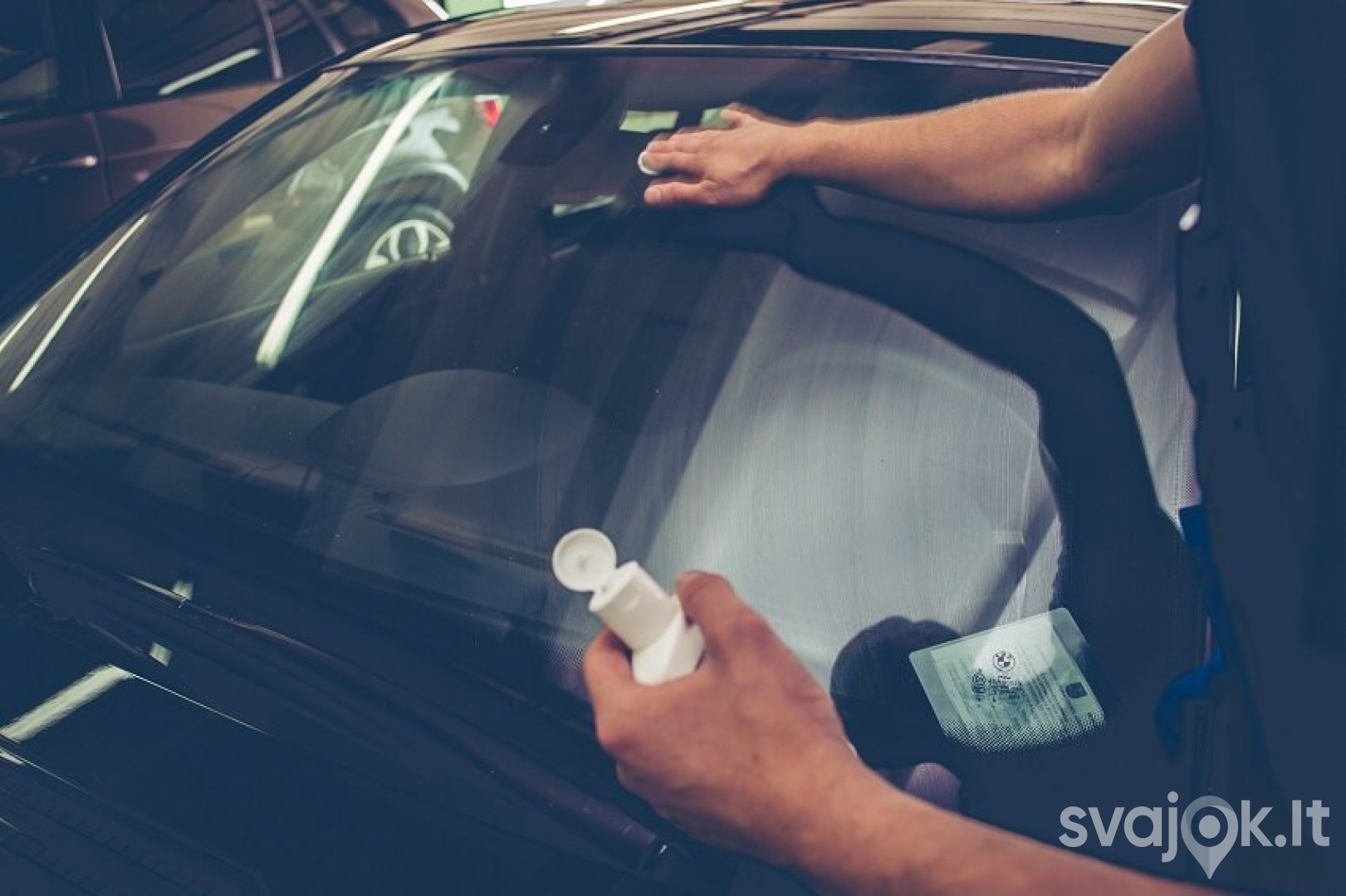 Automobilio Stiklų padengimas Nano danga Vilniuje 2