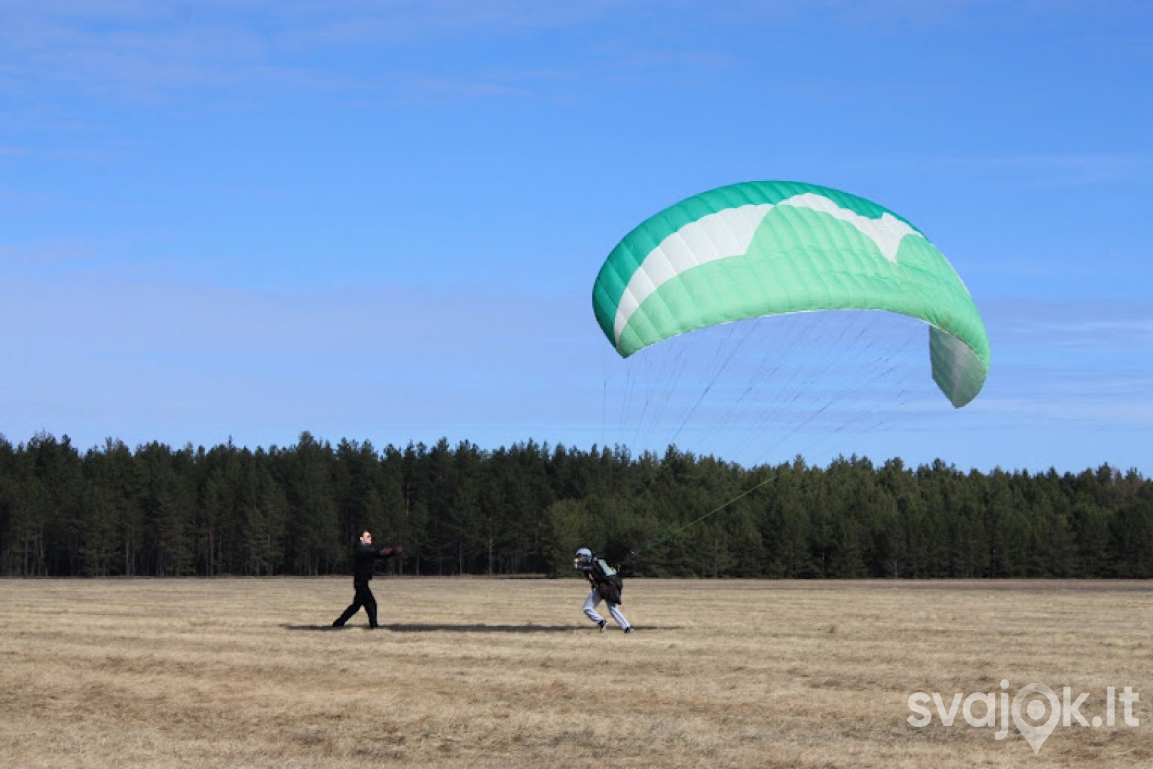 Skraidymo parasparniu KURSAI 4