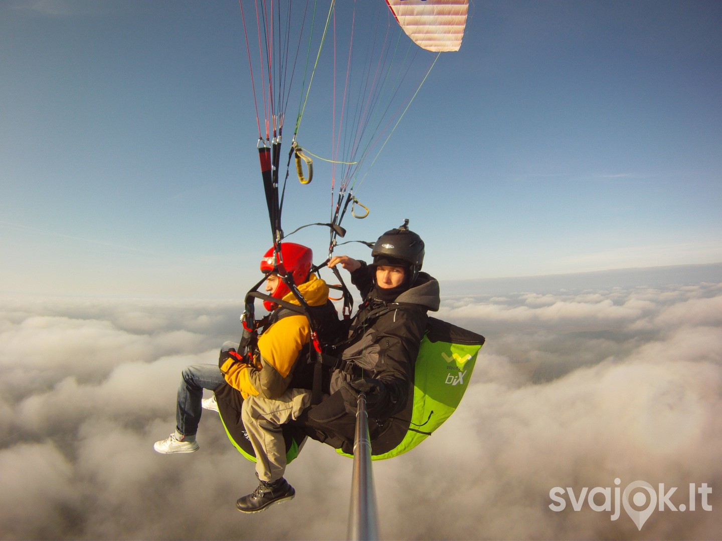 Skraidymo parasparniu KURSAI 5