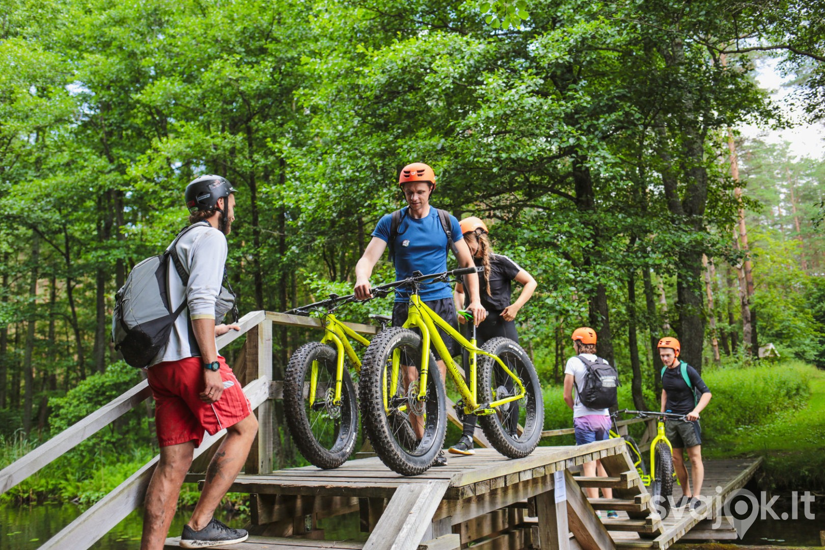 Žygis pelkėmis ir raistais su storais (Fatbike) dviračiais 3