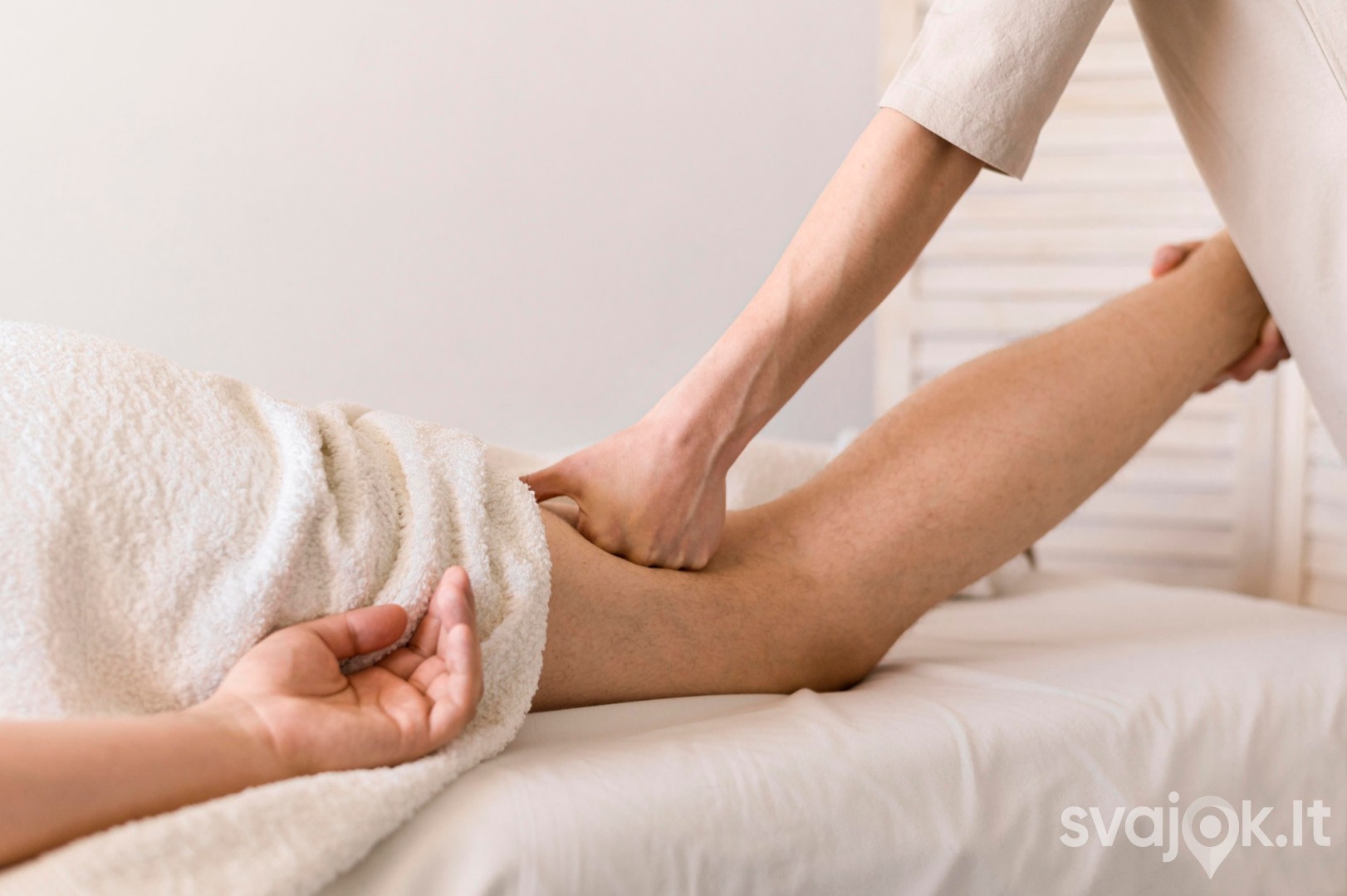 Kojų ir sėdmenų taškinis ,,Shiatsu'' masažas 1