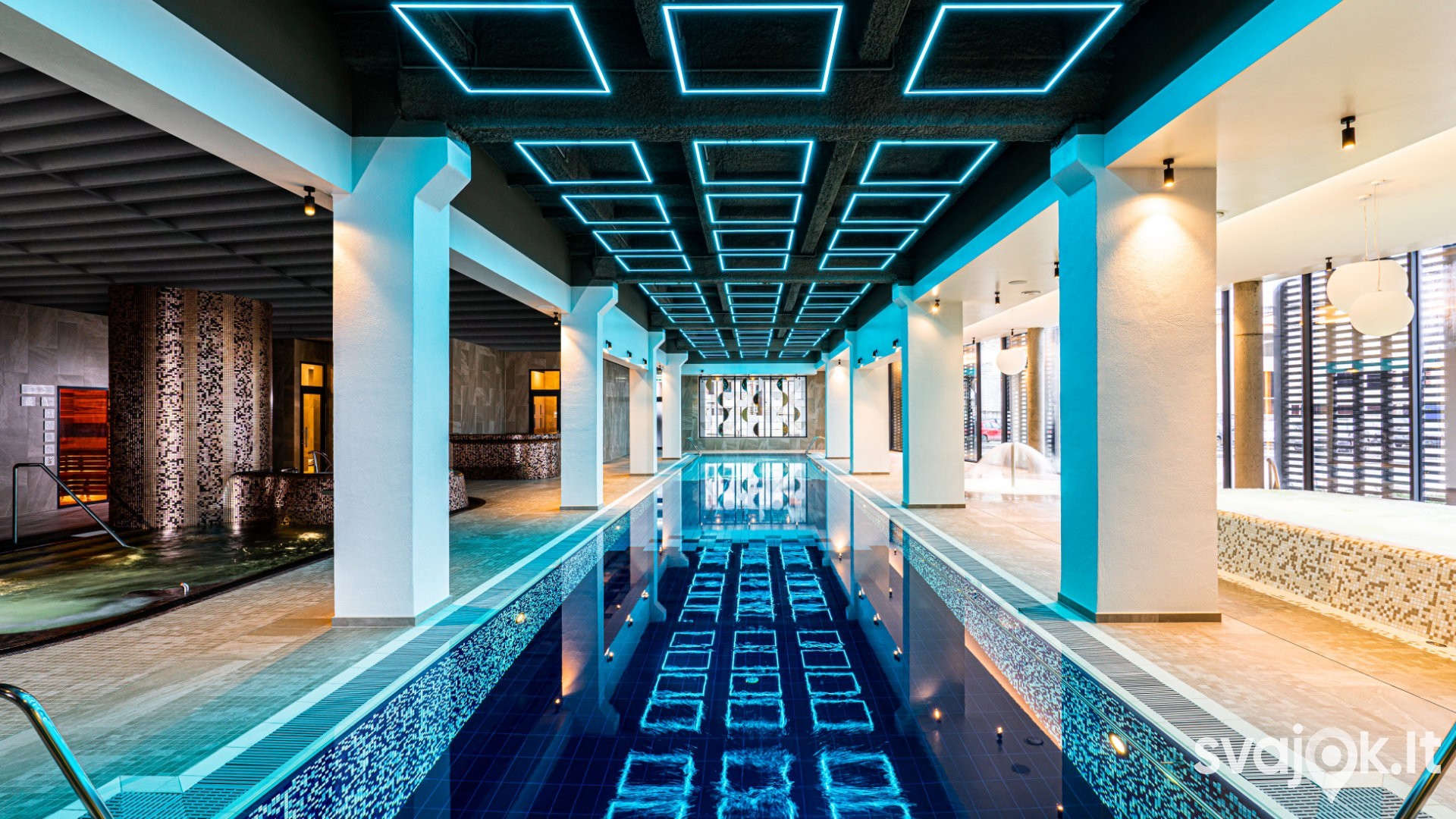 3 valandų trukmės SPA programa su poilsiu baseino ir pirčių erdvėje DVIEMS 9
