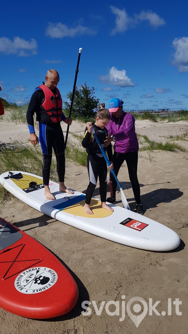 Irklenčių (SUP) pamokos 9