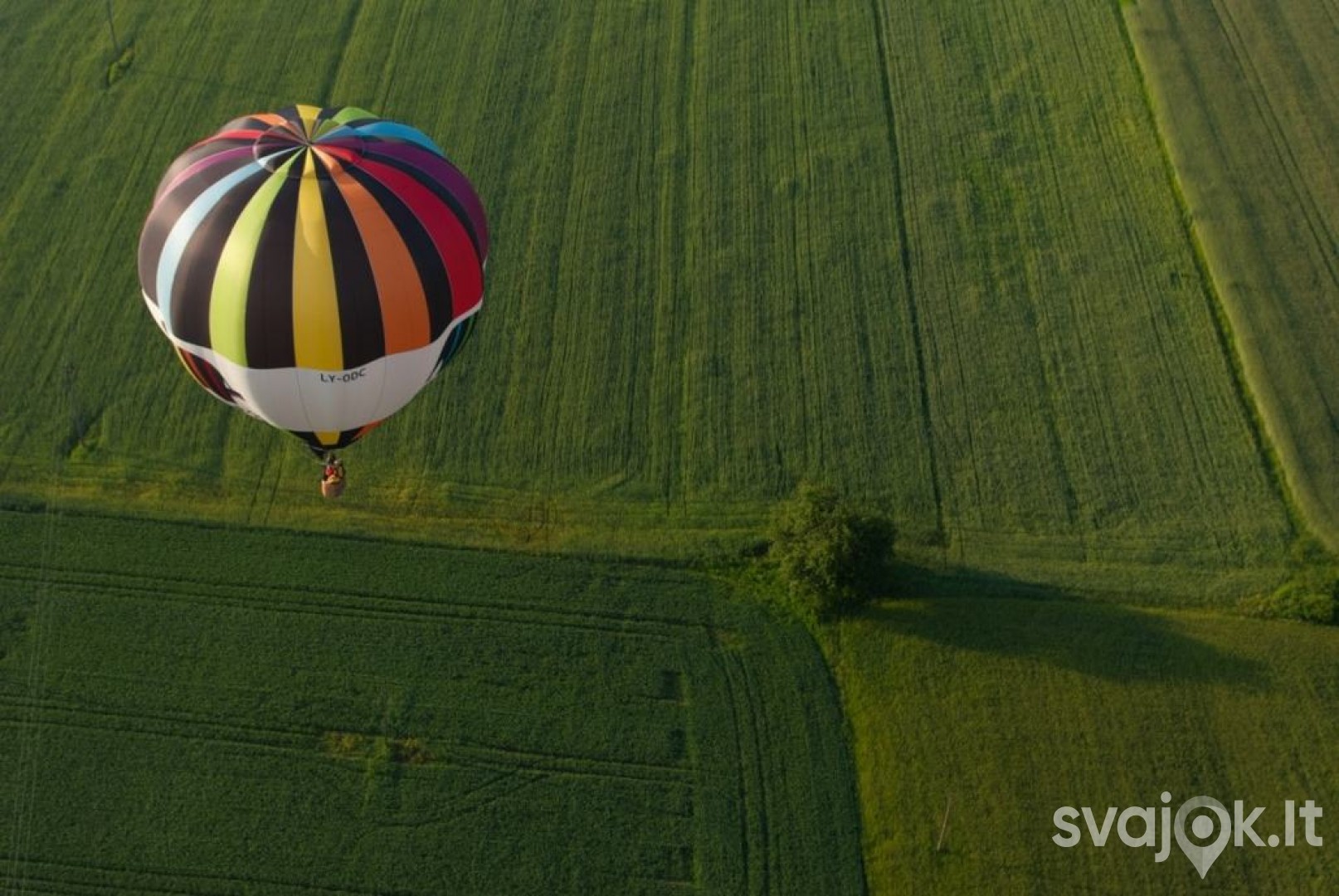 Skrydis oro balionu įvairiuose Lietuvos miestuose! 7