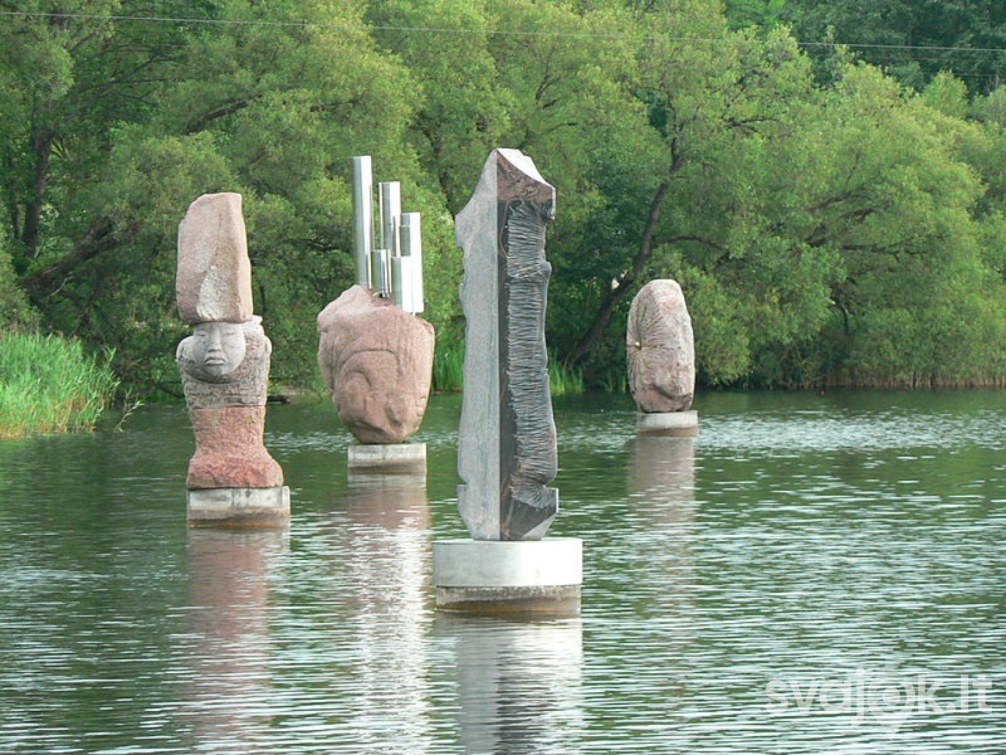 Akmens skulptūrų parkas Vilnoja 4